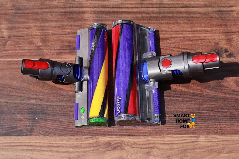 Die beiden Fluffy Aufsätze nebeneinander